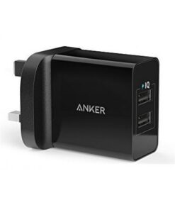 Anker 24W 2-Port USB Charger - Black