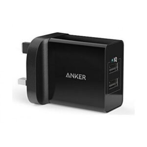 buy anker powerport 2 ports wall charger black price result