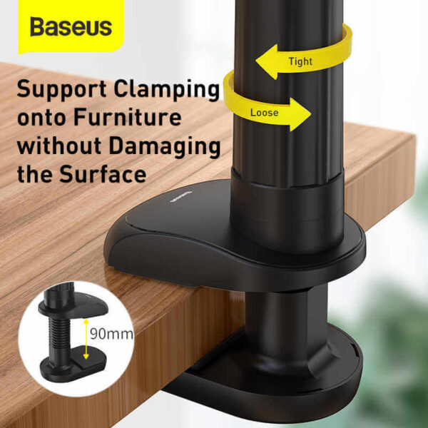 Baseus Rotary Adjustment Lazy Holder Universal Desktop Bedside Stand for iPad Mobile Phone 4 7 12.jpg q50