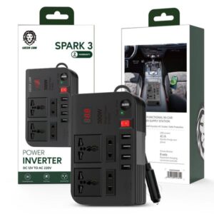 GREEN Electric Distributor Spark 3 Car Power Inverter