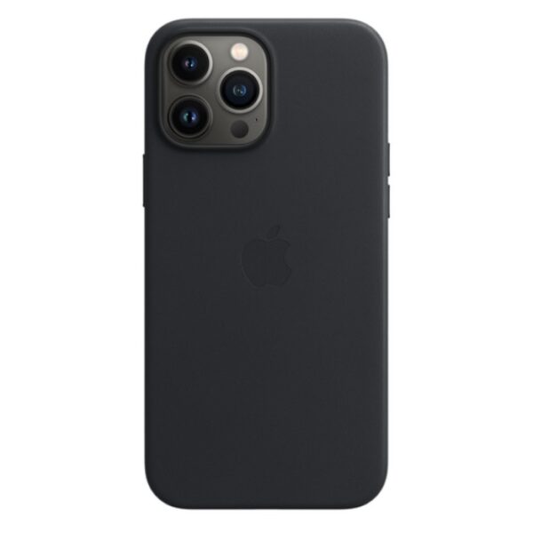 iphone 13 case midnight black cover leather 1