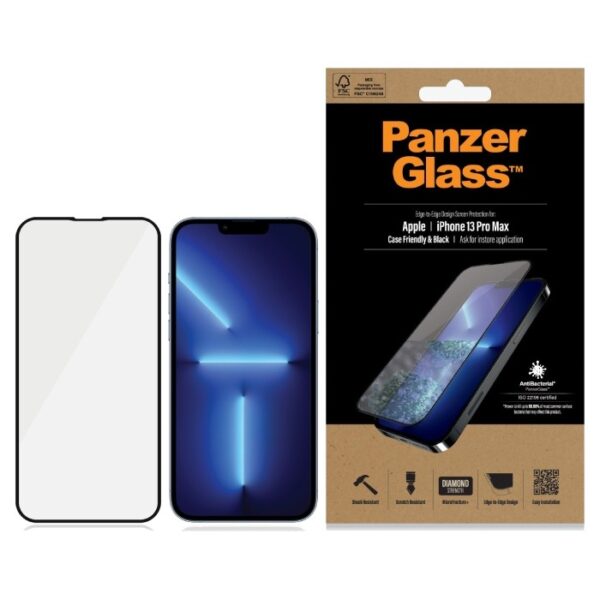 screen protector panzer iphone 13 pro max clear 1