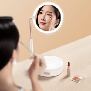 eng pl Baseus Smart Beauty Series Lighted Makeup Mirror with Storage Box white DGZM 02 94826 2 1