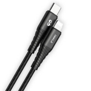 Iwalk Twister Pd Ultra Flexible 18W Qc 1M Type-C To Lightning Charge And Sync Cable - Black