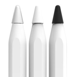 Araree A-Tip For Apple Pencil 9 Pcs Set - Clear + White + Black