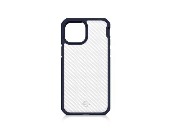 Itskins Hybrid Tek Case 3M Drop Safe For Iphone 13 Pro (6.1) - Deep Blue And Transparent