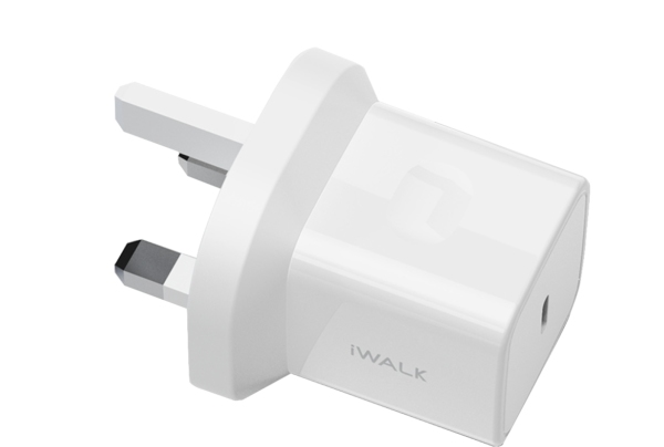 Iwalk Leopard 20W Pd Usb-C Travel Charger- White