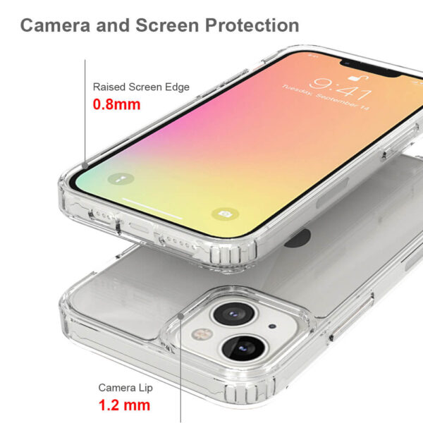Armor-X Ahn Shockproof Protective Case For Iphone 13 Mini (5.4) - Clear