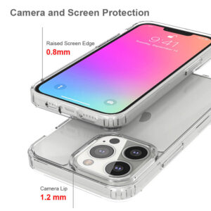 Armor-X Ahn Shockproof Protective Case For Iphone 13 Pro Max (6.7) - Clear