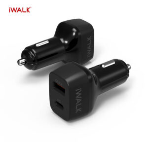 Iwalk Power Delivery Car Charger - Black