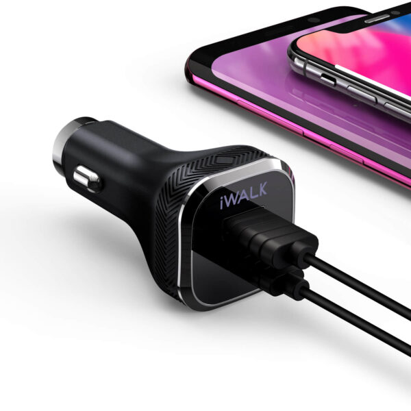 Iwalk Car Charger Power Delivery & Qc 3.0