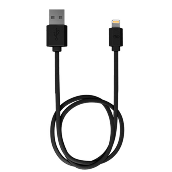 Iwalk Trione Tangle Free Lightning To Usb For Iphone 7/7 Plus 2 Mtr - Black