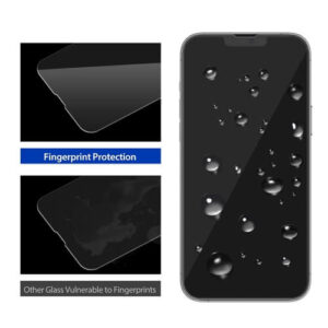 Araree Sub Core Full Coverage Curved Anti-Bacterial Front Tempered Glass For iPhone 13 / 13 Pro (6.1) - Clear