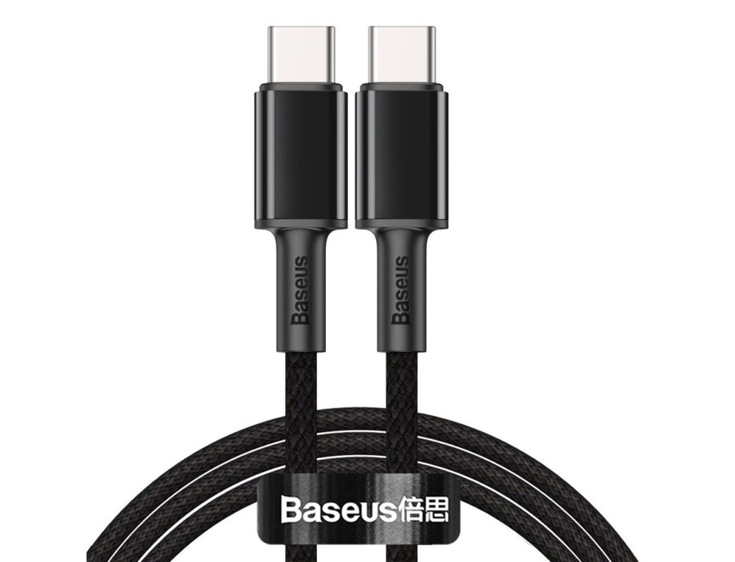 Baseus High Density Braided Fast Charging Data Cable Type-C to Type-C ...