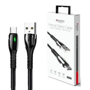 YESIDO USB cable to USB-C CA43 length 1.2 meters 2.4 amps