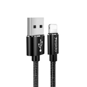 YESIDO CA58 Lightning Cable Fast Stable 2.4A Charging Support - 3 meters