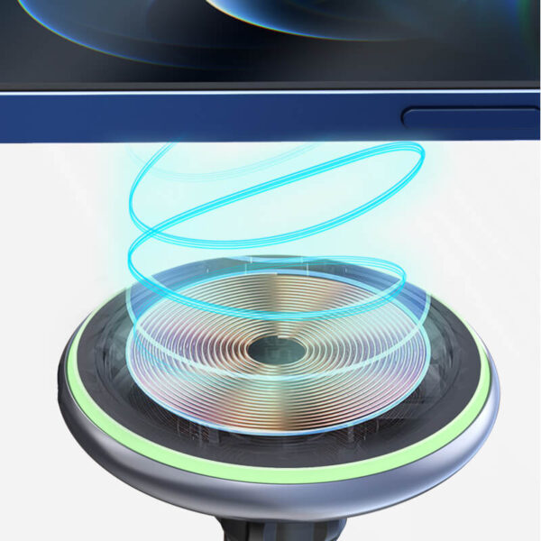 Yesido Magnetic Car Phone Holder Wireless Charger for iPhone 13 iPhone 12 Pro Max Wireless Charging 3 1
