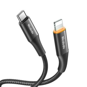 Mcdodo 36W 20W Smart With Led Type c to Iphone Braided Usb Charging Cable
