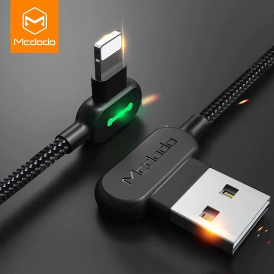 mcdodo worldwide accessories worldwide for iphone black 0 5m 90 degree lightning android micro usb