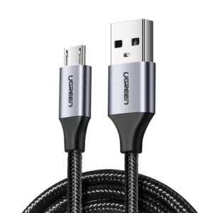 Ugreen MicroUSB Cable Nylon Braided Charger USB To Fast Charging Line For Samsung Xiaomi HTC Tablet