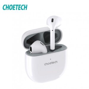 Choetech True Wireless Earbuds, White - BH-T02-WH