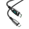 Hoco Cable Type-C to Type-C S51 Extreme 100W charging data sync - Black