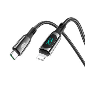 Hoco Cable Type-C to Lightning S51 Extreme PD charging data sync - Black