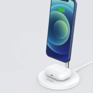 Anker PowerWave Magnetic 2 in 1 Wireless Charging Stand Lite A2543H21 White 7