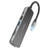 HOCO Type-C hub HB24 Easy display HDMI + USB3.0 + USB2.0 + SD + TF + PD