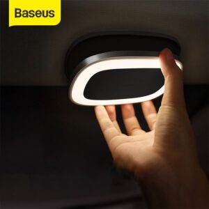 Baseus Car Reading Light Touch Night Light Magnet Lamp Car Interior light USB Charge LED Car