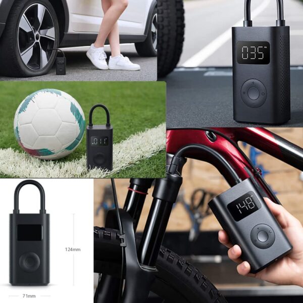 Xiaomi Portable Electric Air Pump Compressor 1S Digital Tire Inflator Bike  Ball