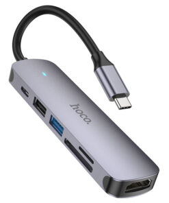 Hoco Type-C hub HB28 HDTV + PD + USB3.0 + USB2.0 + SD + TF