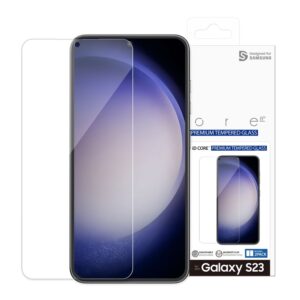 Araree Id Core Glass Screen Protector For Samsung Galaxy S23 2 Pcs - Clear