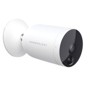 Powerology WiFi Smart Outdoor Wireless Camera - White