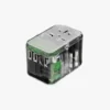 Universal Multi-Port Travel Adapter PD 65W - Transparent