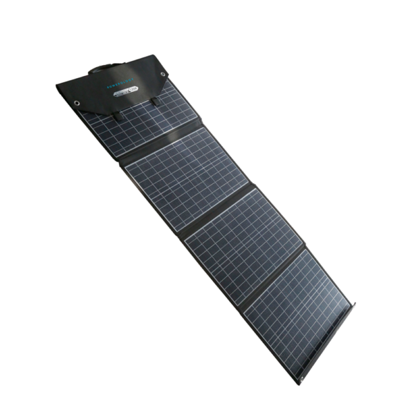 Powerology 120W Universal Folding Solar Panel - Black