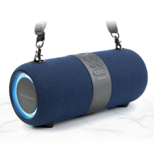 Powerology Cypher Portable Stereo Speaker - Dark Blue