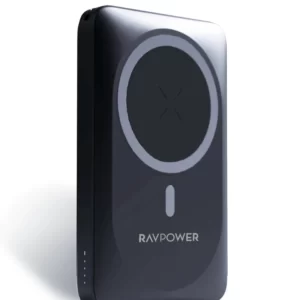RavPower PD 20W 10000 mAh Magnetic Wireless Power Bank - Black