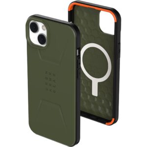UAG iPhone 14 Plus MagSafe Civilian Case - Olive