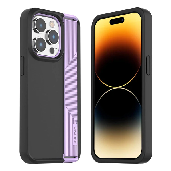 Araree Boat Series Cover with Grip for iPhone 14 Pro (6.1) - Light Purple