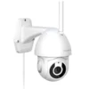 Powerology Wifi Smart Outdoor Camera 360 Horizontal and Vertical Movement - White