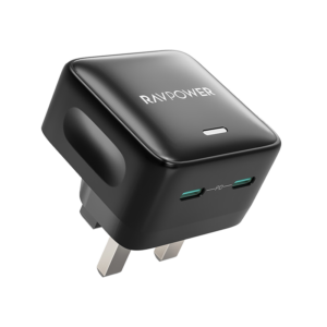 RavPower 2-Port USB-C PD 35W Wall Charger - Black