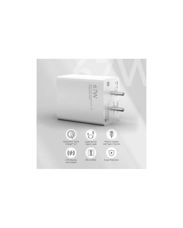xiaomi 67w charging combo type a uk plug including a charging cable 2