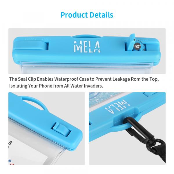 Seawag Mela Universal WaterProof Case for SmartPhone Blue