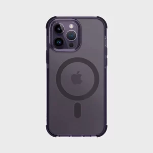 Uniq Hybrid Iphone 14 Pro Max (6.7) Magclick Charging Combat - Fig Purple