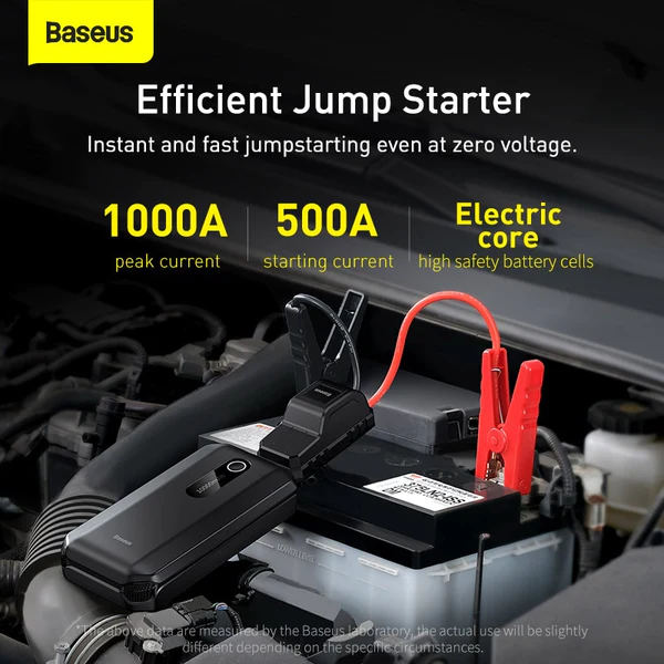 Baseus Car Jump Starter Starting Device 1000A Jumpstarter Auto Buster Emergency Booster 12V Car Jump Start ad3c6bdf cff9 4bf6 a9cb