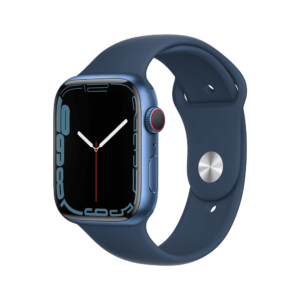 Apple Watch Series 7 Blue Aluminum Case GPS + Cellular