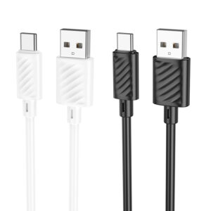 Hoco X88 USB to Type C charging cable 3A 1M - Assorted
