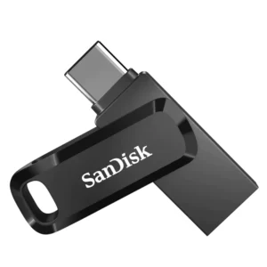SanDisk Ultra Dual Drive Go Flash Drive 64GB USB 3.1 Gen 1 Type-C - Black