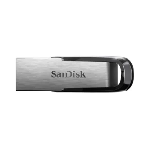 SanDisk Ultra Flair Flash Drive 64GB USB 3.0 - Black & Silver